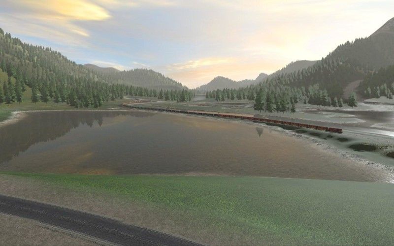 Trainz Plus: Canadian Rocky Mountains Baker Crk to West of Calgary Screenshot (Steam)