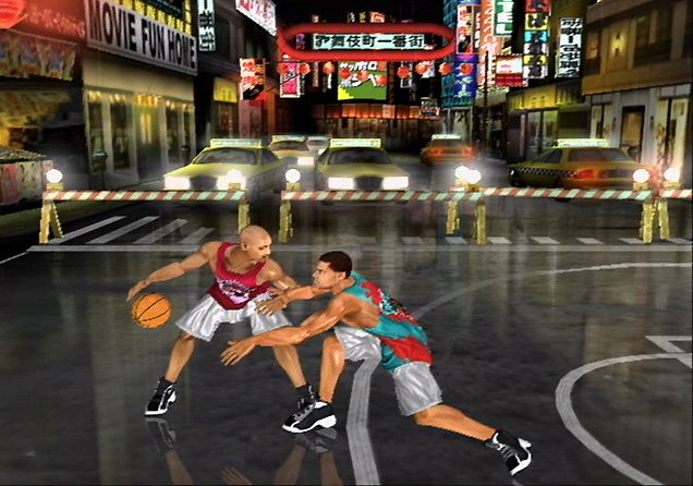 NBA Ballers Screenshot (Sony E3 2002 press kit)