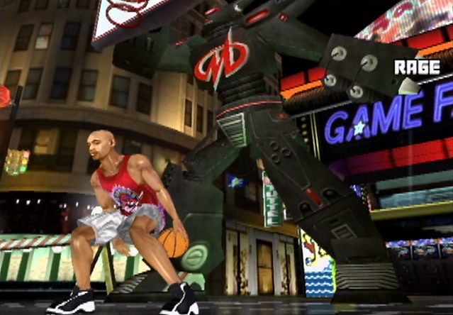 NBA Ballers Screenshot (Sony E3 2002 press kit)