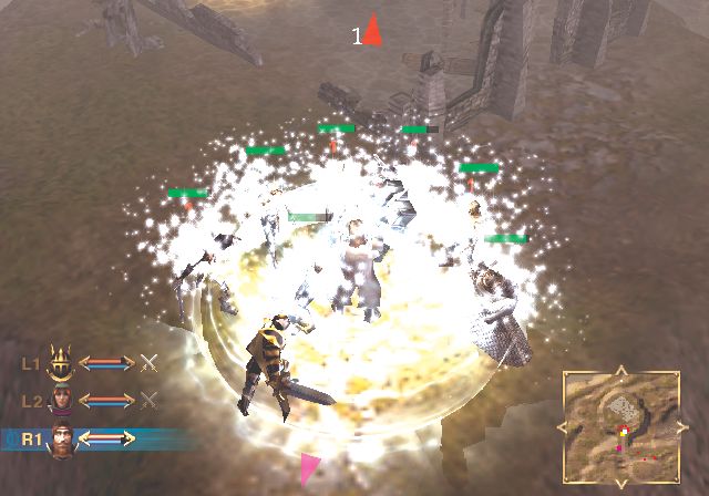 Legion: The Legend of Excalibur Screenshot (Sony E3 2002 press kit)