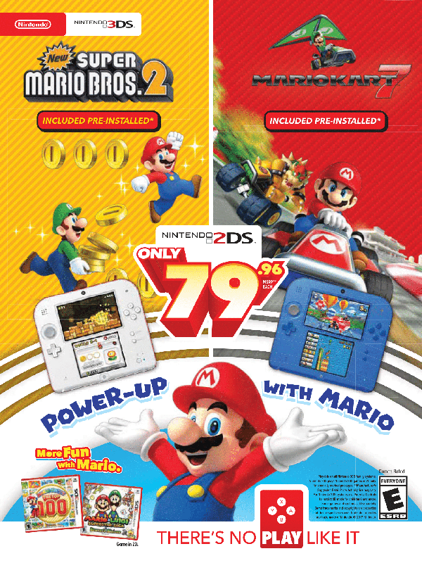 Mario Party: The Top 100 Magazine Advertisement (Magazine Advertisements): Walmart GameCenter (US), Issue 53 (December 2017) Page 13