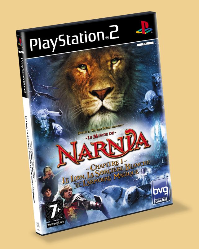 The Chronicles of Narnia: The Lion, the Witch and the Wardrobe Other (The Chronicles of Narnia: The Lion, the Witch and the Wardrobe Electronic Press Kit): French PS2 packshot (3D)