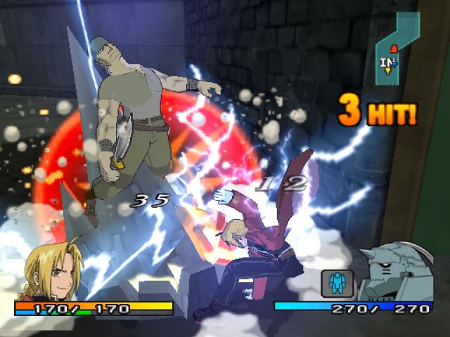 Fullmetal Alchemist 2: Curse of the Crimson Elixir Screenshot (Square Enix E3 2005 Media CD): Battle
