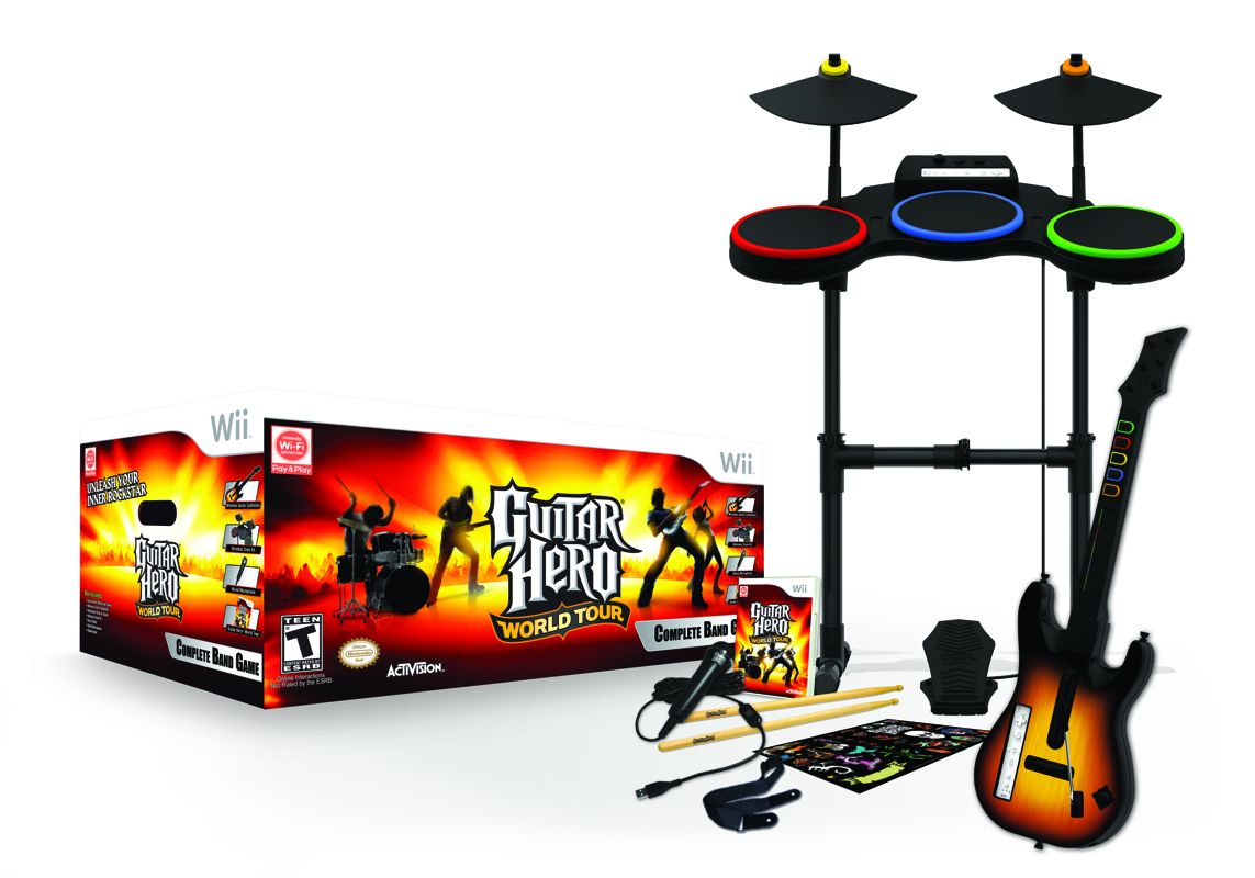 Guitar Hero: World Tour Other (Guitar Hero World Tour Press Kit): Wii Complete Band Game Contents