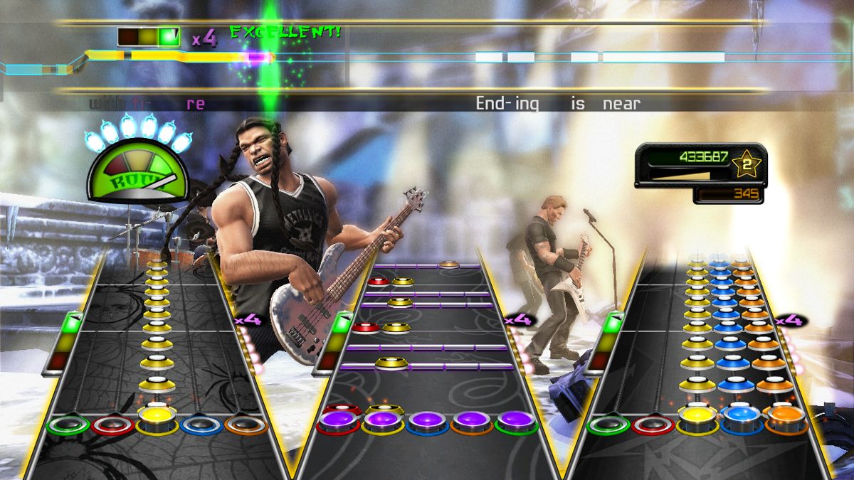 Guitar Hero: Metallica Screenshot (Guitar Hero: Metallica Press Kit): Fight Fire with Fire (PS3)