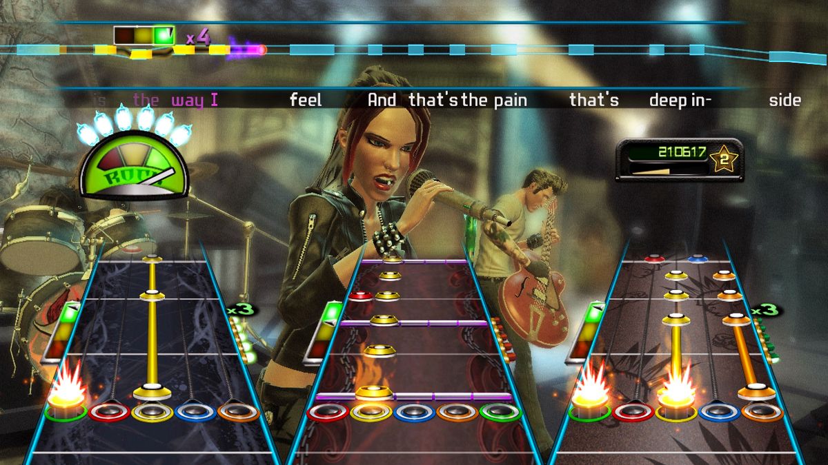 Guitar Hero: Metallica Screenshot (Guitar Hero: Metallica Press Kit): Guest Act Girl Rocker (PS3)