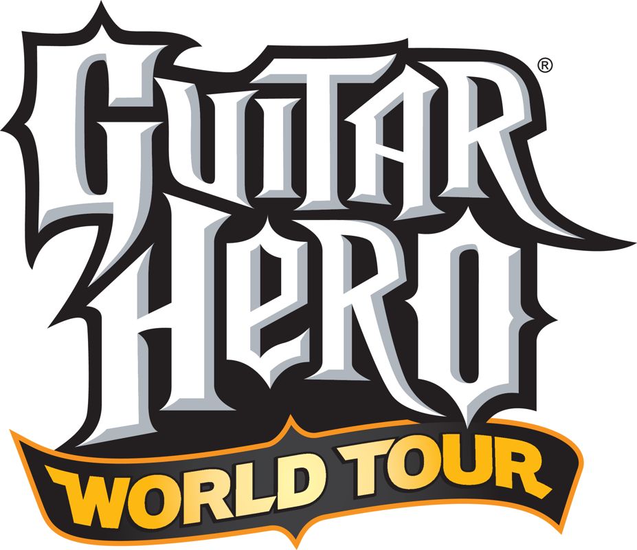 Guitar Hero: World Tour Logo (Guitar Hero World Tour Press Kit)