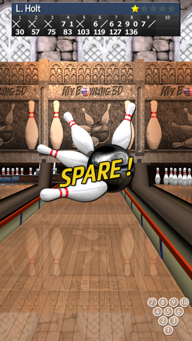 My Bowling 3D Screenshot (iTunes Store)