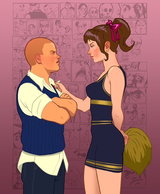 Bully Concept Art (Canis Canem Edit Electronic Press Kit): Jimmy & Cheerleader