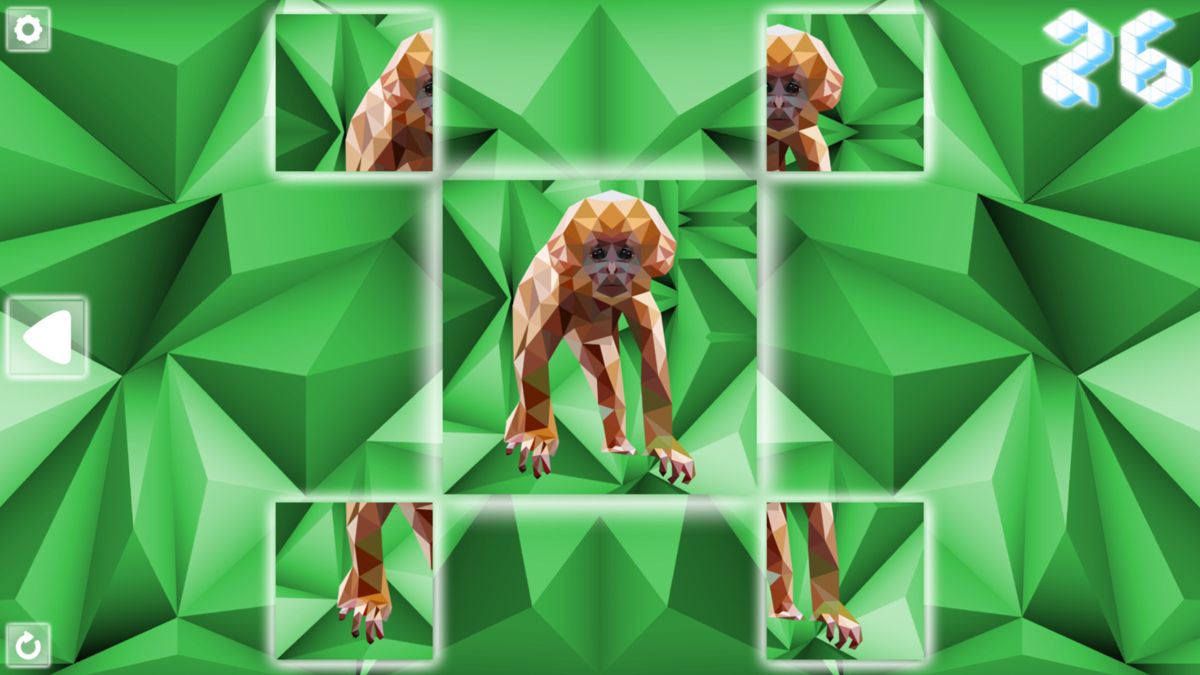 Poly Puzzle: Primates Screenshot (Steam)