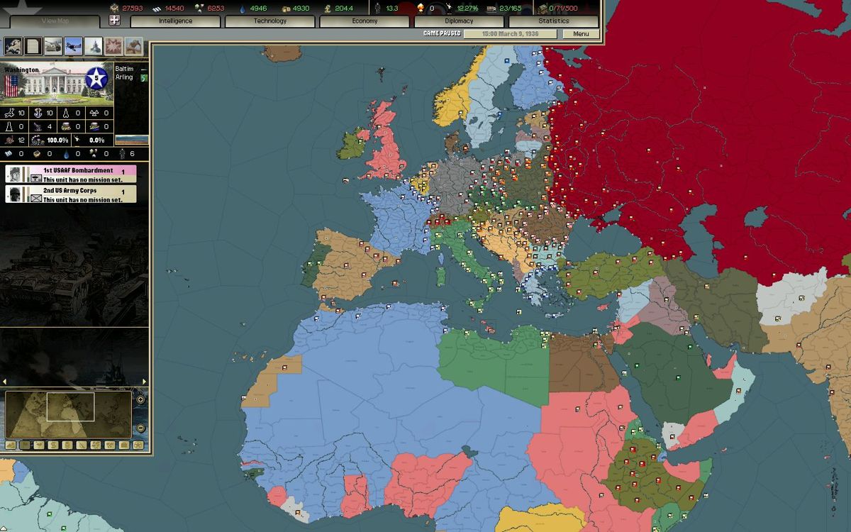 Hearts of Iron: Darkest Hour Screenshot (Steam)