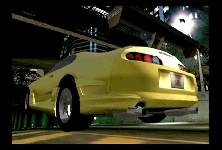 SRS: Street Racing Syndicate Screenshot (Namco 2004 Marketing Assets CD-ROM): SupraJump (GameCube)