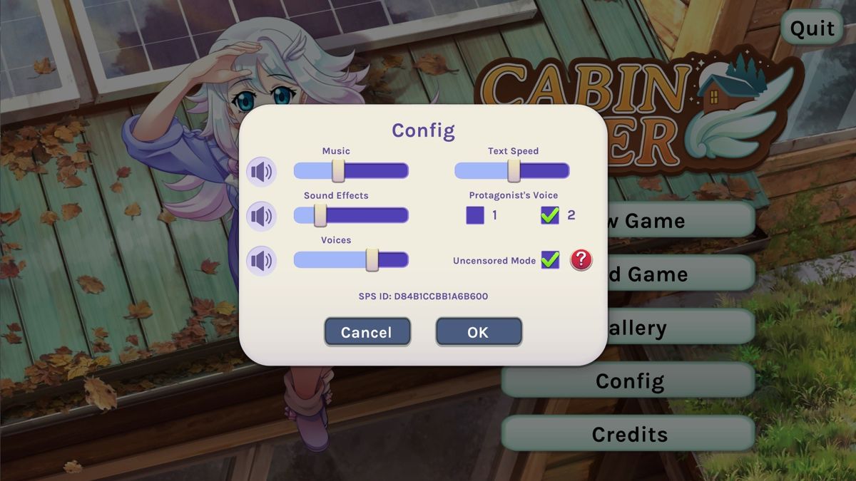Cabin Fever: 18+ Uncensored DLC Screenshot (Steam)