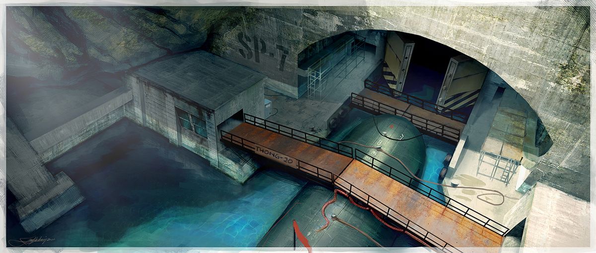Tom Clancy's Ghost Recon: Phantoms Concept Art (Official website concept art): Subpen