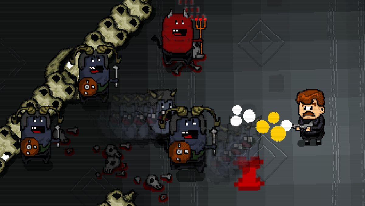 Mustache in Hell Screenshot (Steam)