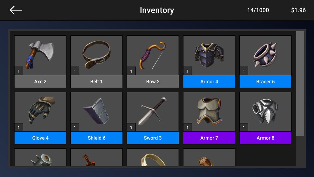 Case Simulator: Weapons and Armors Screenshot (Steam)
