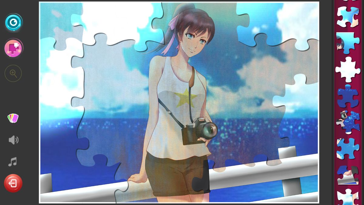 Anime Girls Jigsaw Puzzles Screenshot (Steam)