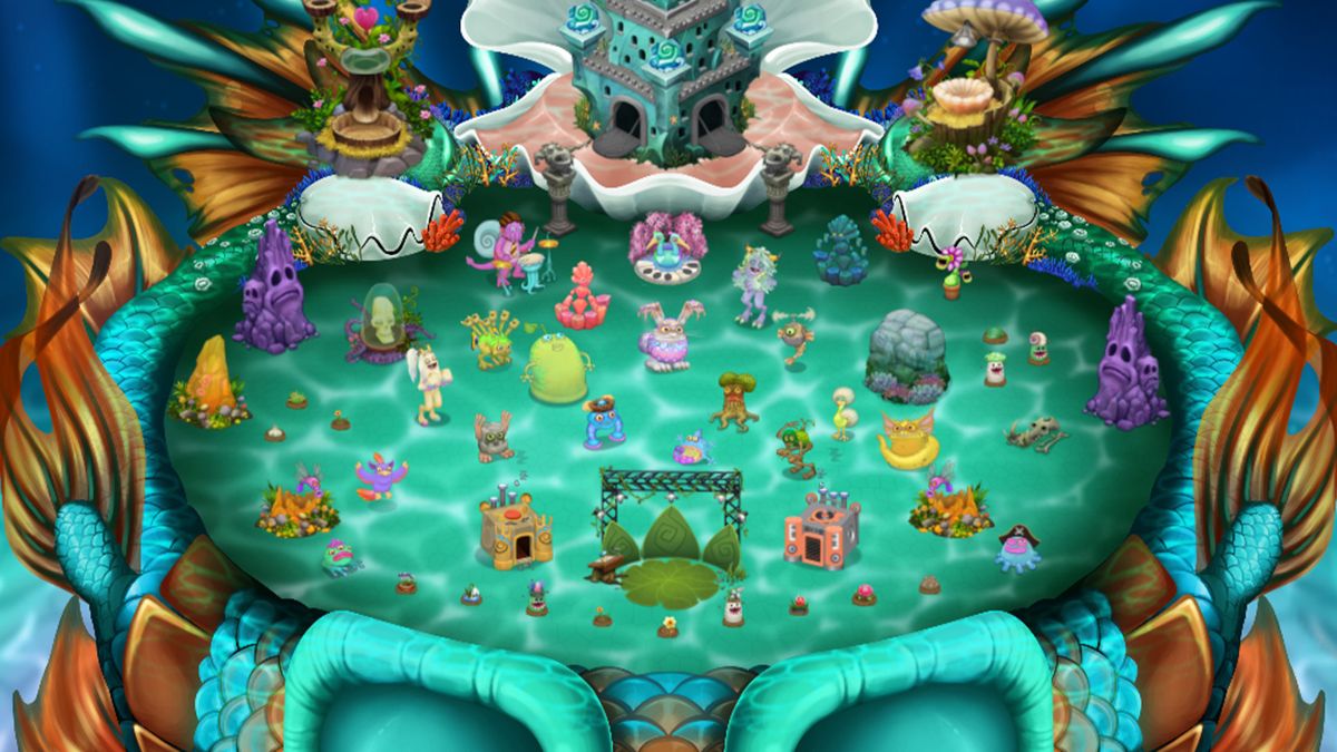 My Singing Monsters: Water Island Skin Pack Screenshot (Steam)