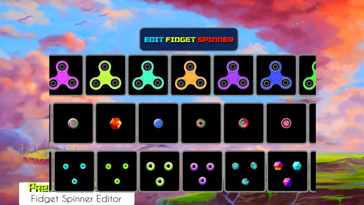 Fidget Spinner Editor: Expansion Pack 1 Screenshot (Steam)