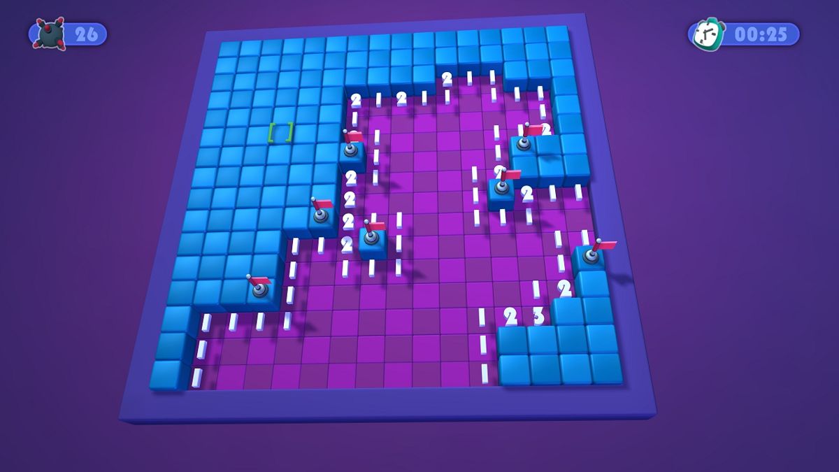 Neon Mine Screenshot (Nintendo.com.au)