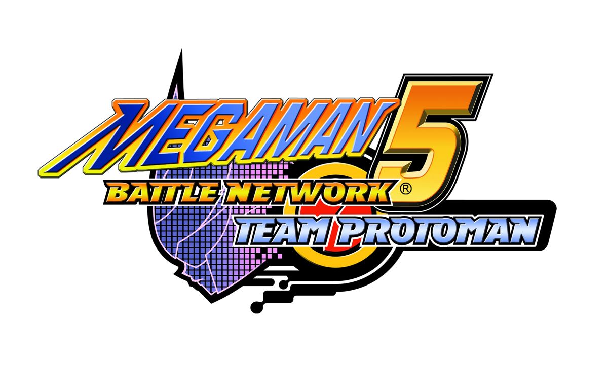 Mega Man Battle Network 5: Team Protoman Logo (Official Press Kit - Screenshots, Logo and Concept Art)