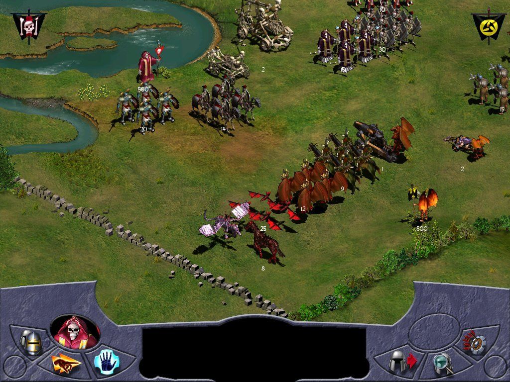 Warlords IV: Heroes of Etheria Screenshot (Ubisoft E3 Press Kit Disc 2: Games 2002): Necromancer Army 1