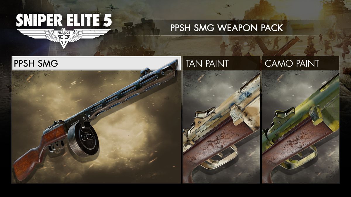 Sniper Elite 5: Landing Force - Mission & Weapon Pack Screenshot (Steam)