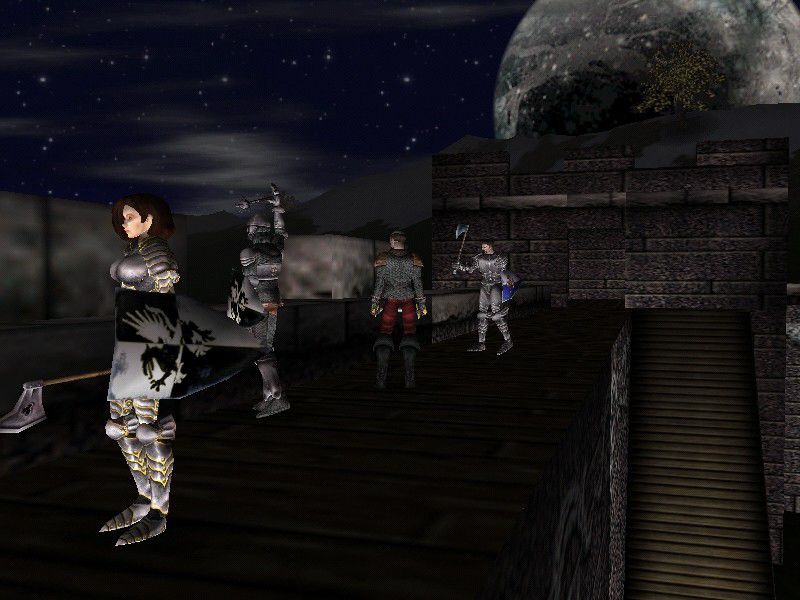Shadowbane Screenshot (Ubisoft E3 Press Kit Disc 2: Games 2002): Knight (PC)
