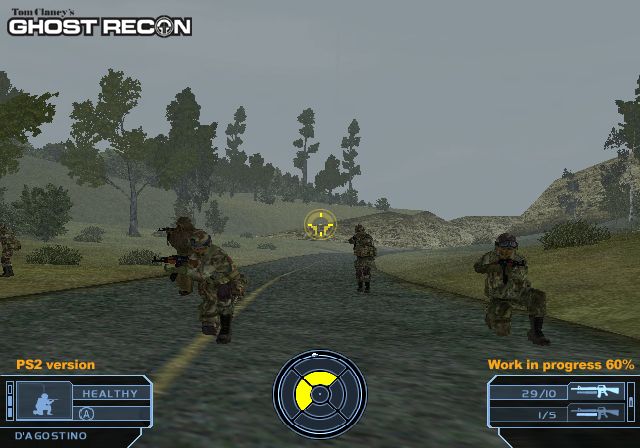 Tom Clancy's Ghost Recon Screenshot (Ubisoft E3 Press Kit Disc 2: Games 2002): Team Based (PS2)