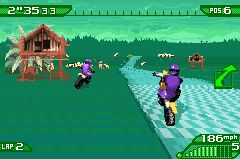 Moto Racer Advance Screenshot (Ubisoft E3 Press Kit Disc 2: Games 2002): Hut