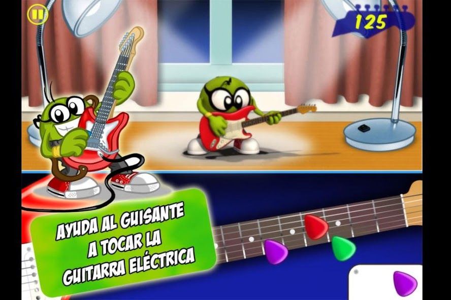 Pea Guitar Rock Screenshot (Google Play store)
