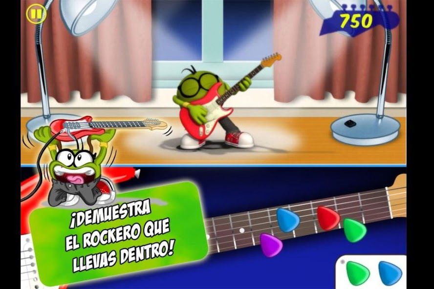 Pea Guitar Rock Screenshot (Google Play store)