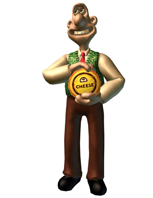 Wallace & Gromit in Project Zoo Render (Wallace & Gromit in Project Zoo Press Kit): Wallace Cheese