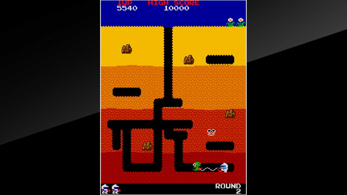 Dig Dug Screenshot (PlayStation Store)
