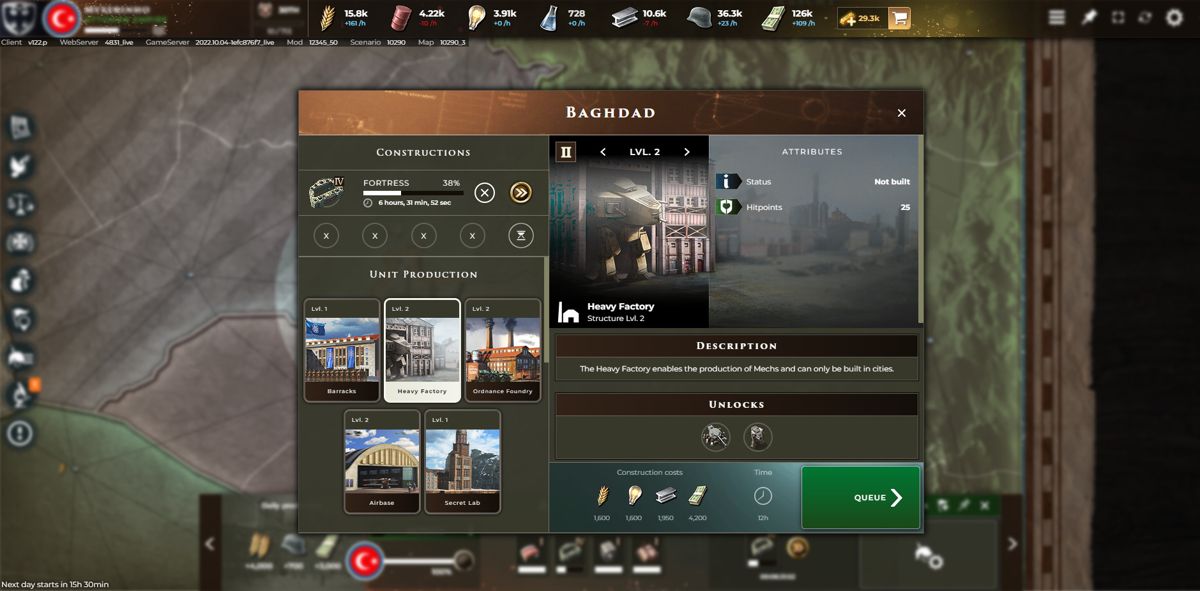 Supremacy 1: The Great War Screenshot (Steam)