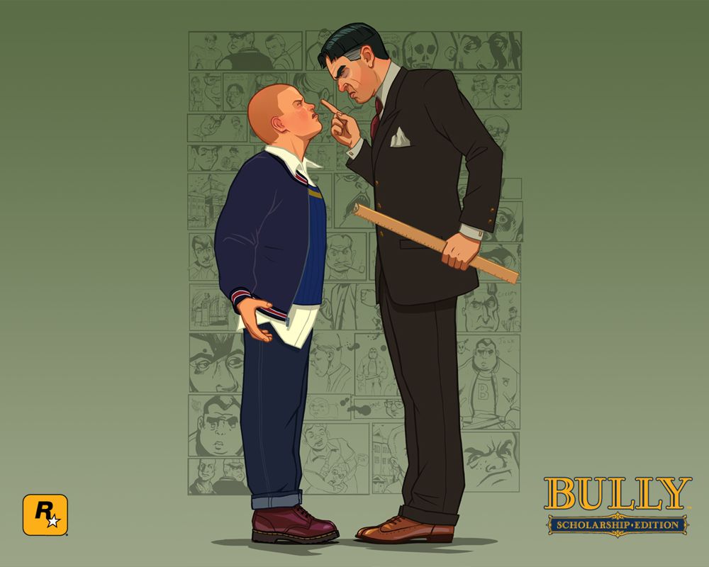 Bully: Scholarship Edition Wallpaper (Official Website): vs. Crabblesnitch