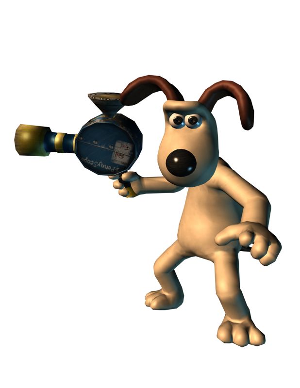 Wallace & Gromit in Project Zoo Render (Wallace & Gromit in Project Zoo Press Kit): Gromit Gun