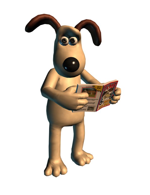 Wallace & Gromit in Project Zoo Render (Wallace & Gromit in Project Zoo Press Kit): Gromit Read