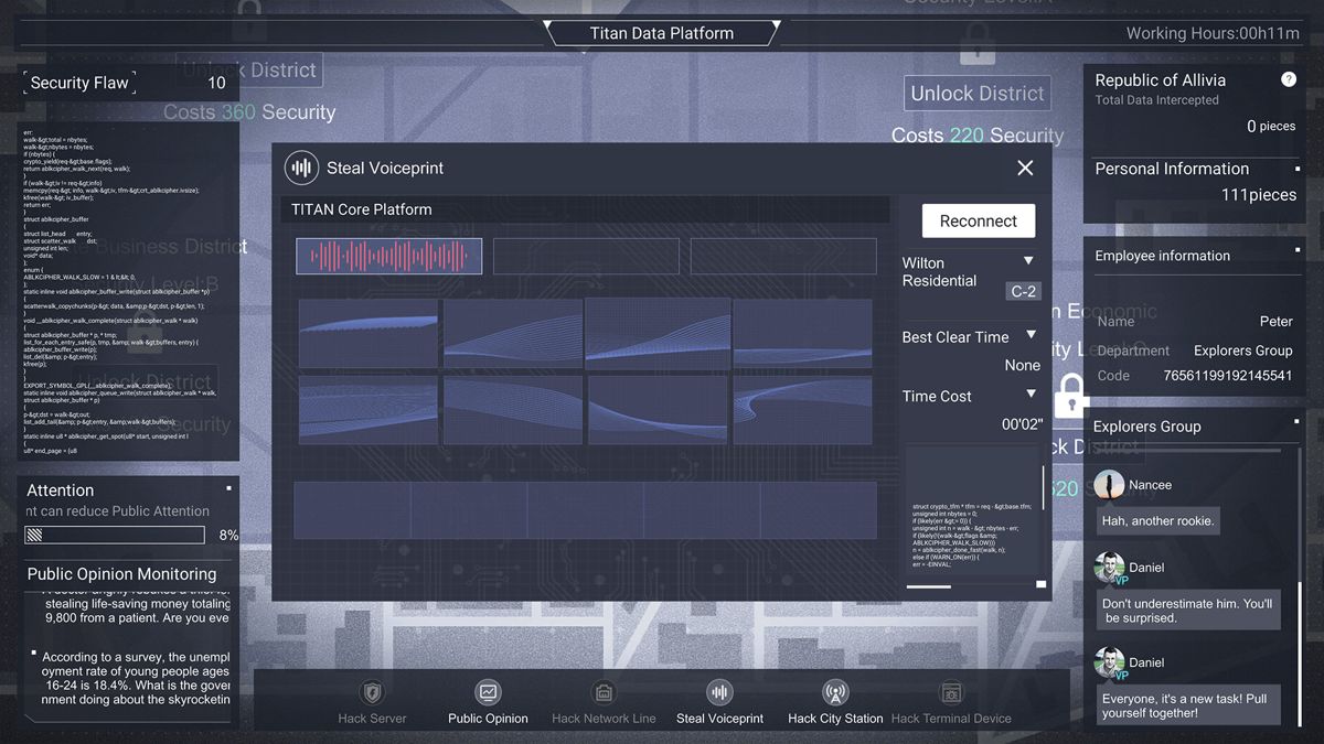 Cyber Manhunt: A Company Man of Titan Screenshot (Steam)