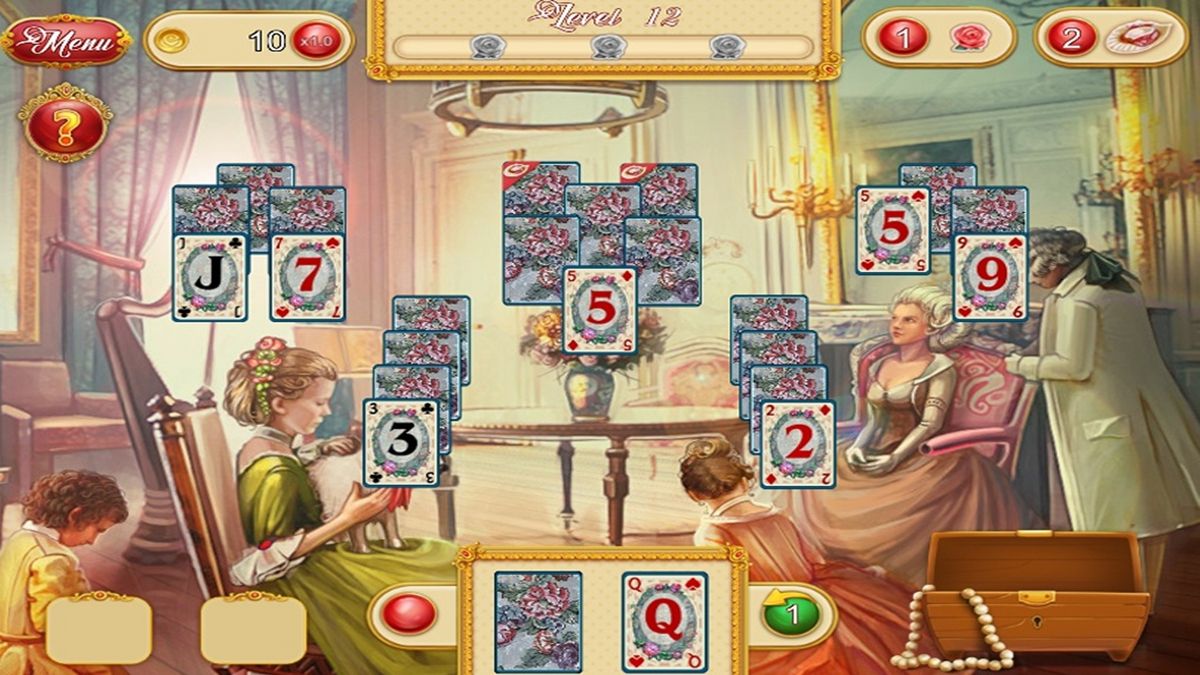 Marie Antoinette's Solitaire Screenshot (Steam)