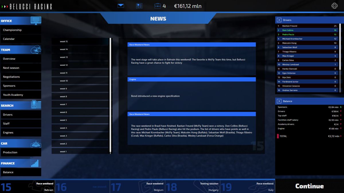 Open Wheel Manager Screenshot (Steam)
