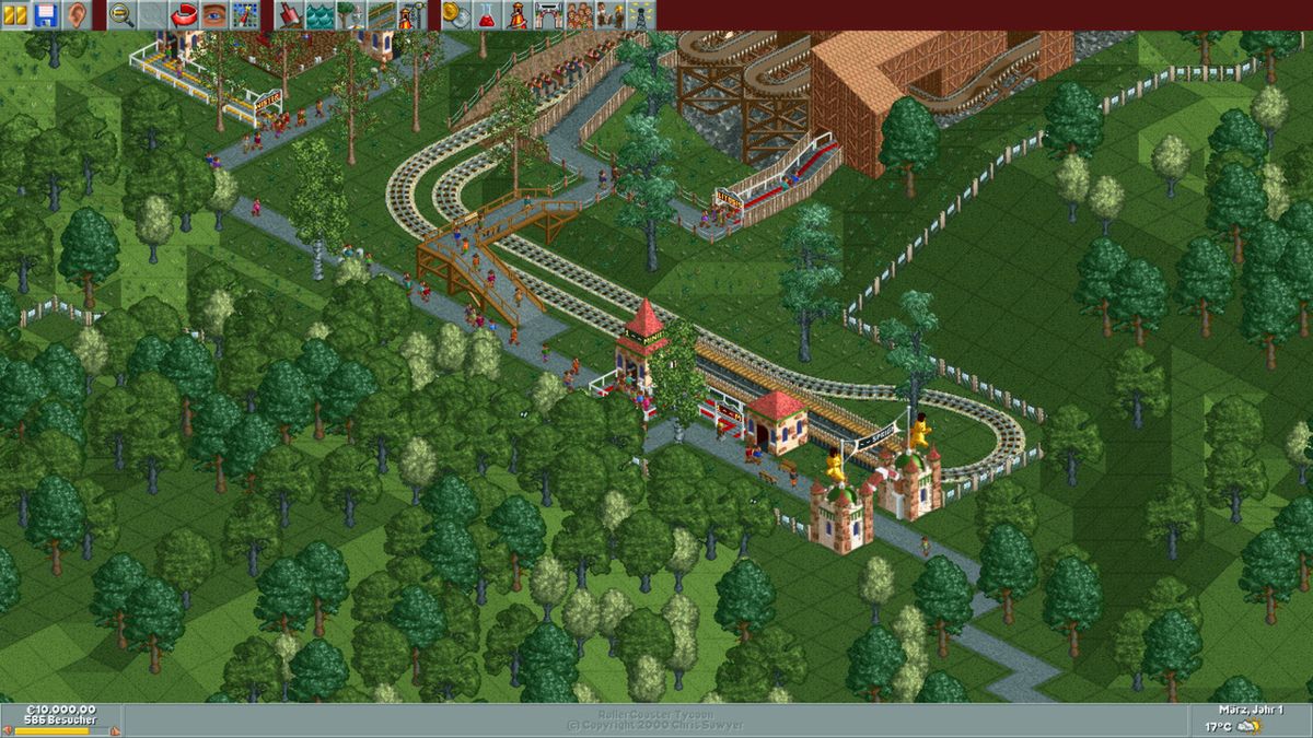 RollerCoaster Tycoon: Gold Edition Screenshot (Steam)