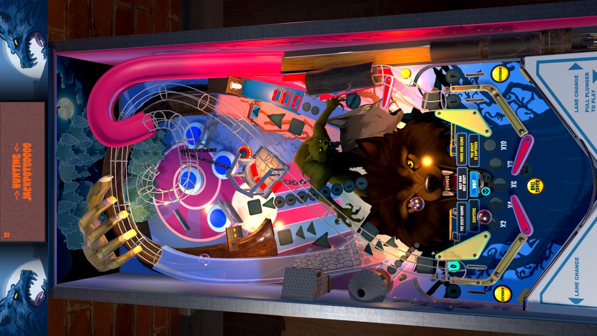 Werewolf Pinball Screenshot (PlayStation Store)