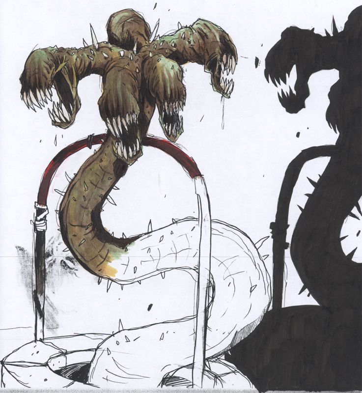 Nightmare Creatures Concept Art (Kalisto Press CD Apr 98): Monster