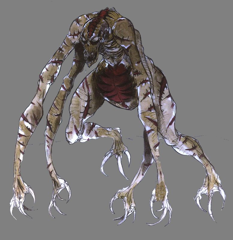 Nightmare Creatures Concept Art (Kalisto Press CD Apr 98): Spider