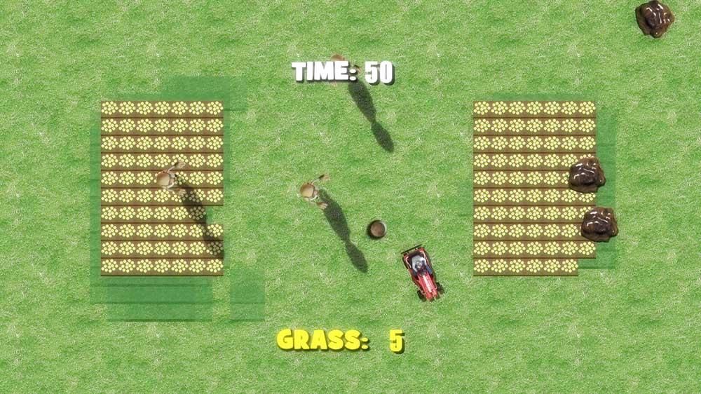 Lawnmower Vs. Zombies official promotional image MobyGames