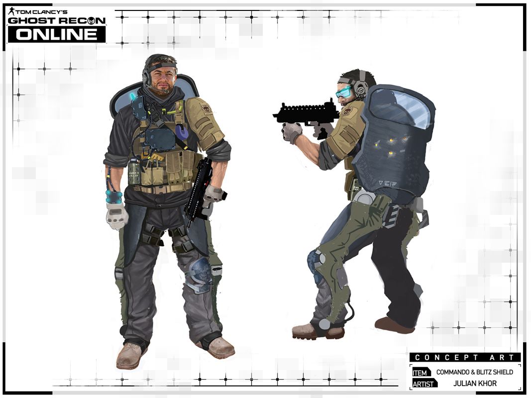Tom Clancy's Ghost Recon: Phantoms Concept Art (Official website concept art): Assault Closed Beta