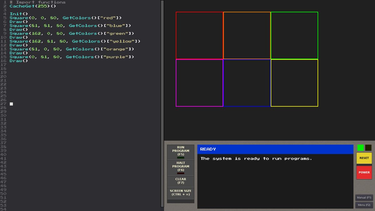 FREM Sprite32! Programming Sandbox Screenshot (Steam)