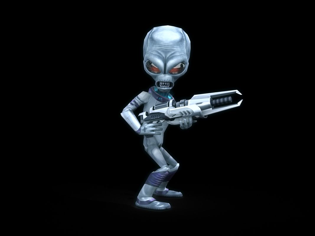 Destroy All Humans! Render (THQ E3 Press Disc 2005): Alien