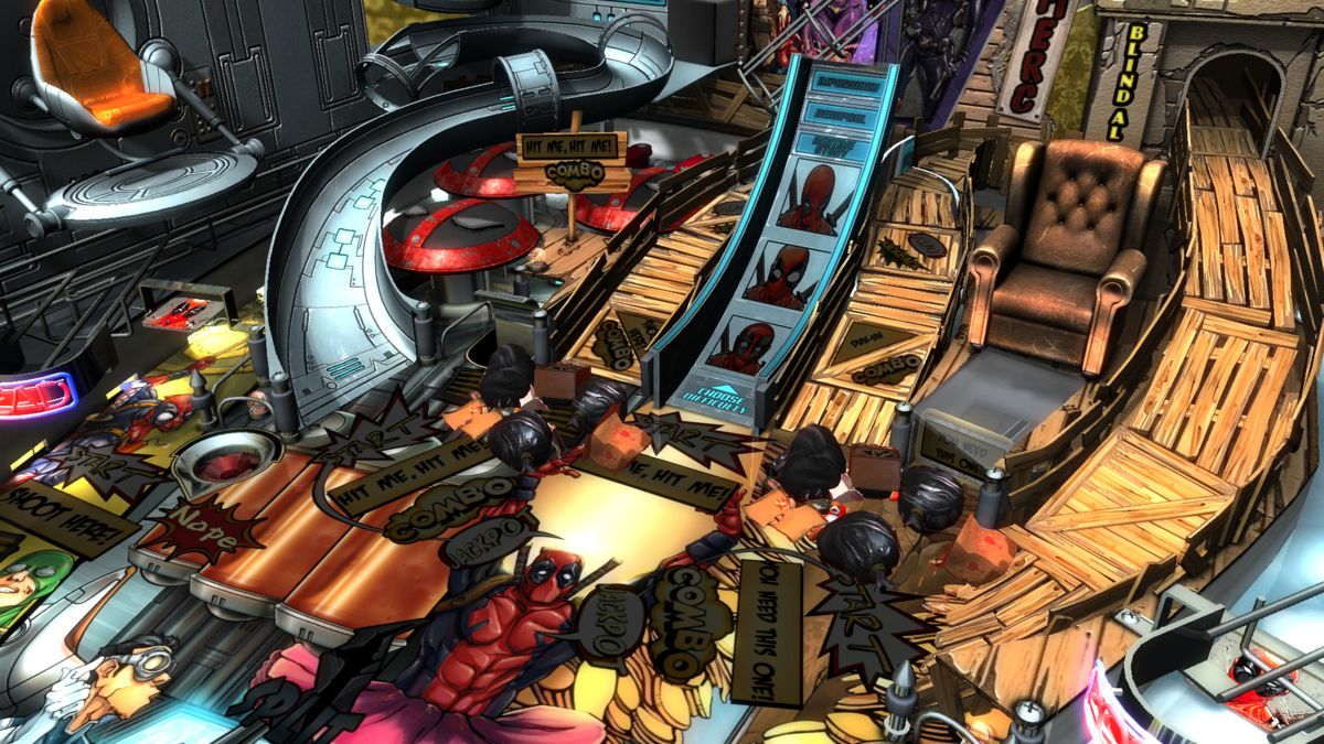 Pinball FX2: Deadpool Screenshot (Steam)